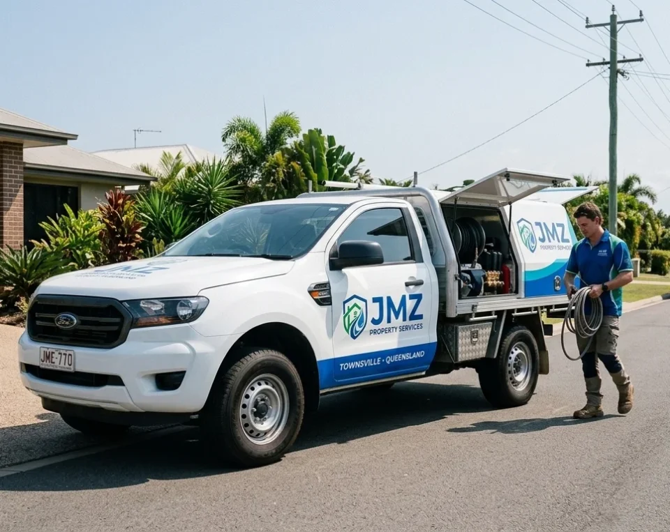 JMZ Property Services - Branded Van 1